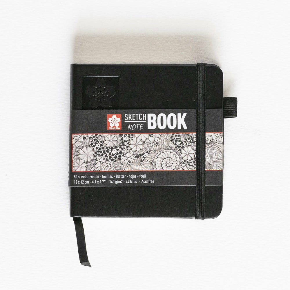 Block Sketchbook Schwarz 12x12 Sakura (2)
