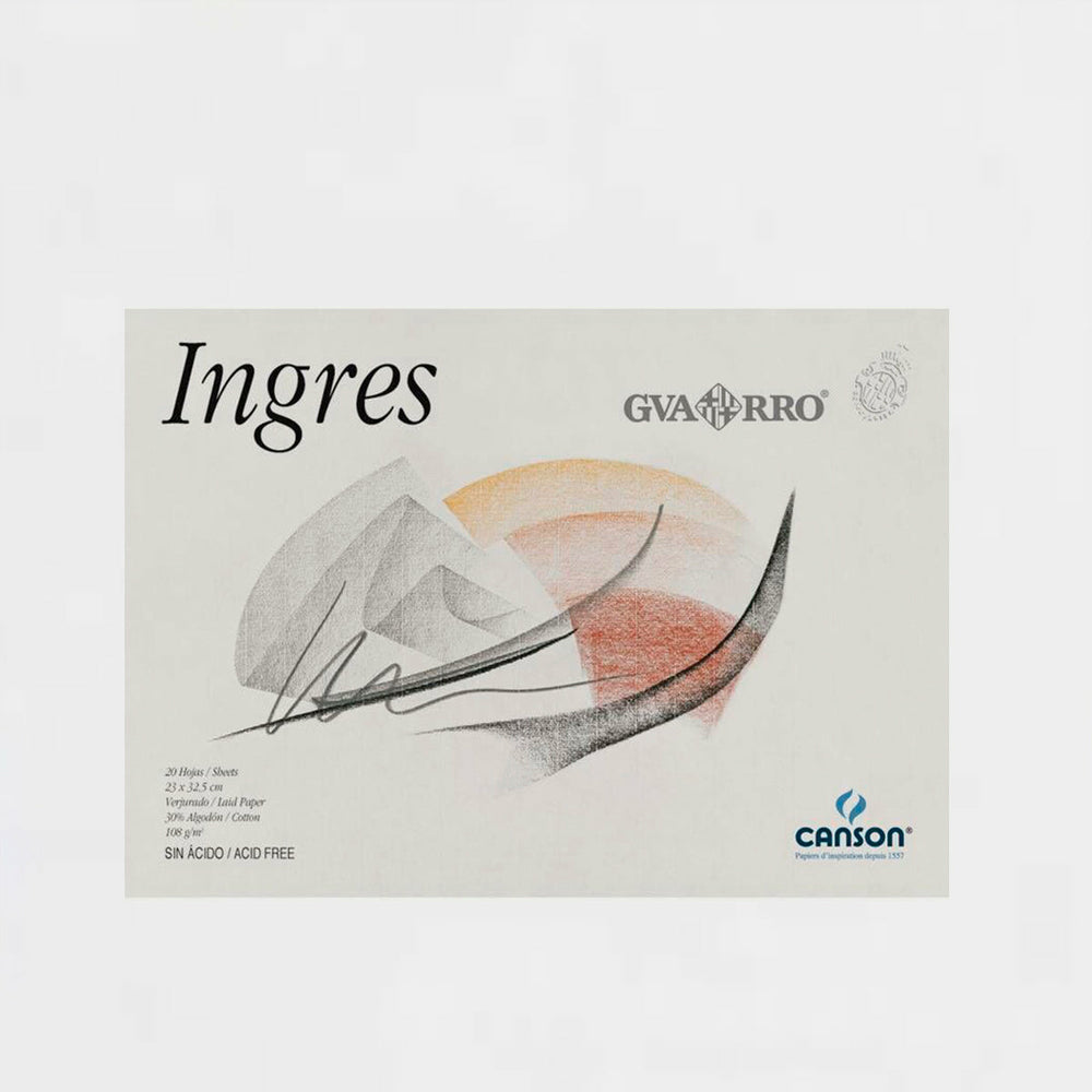 Block Guarro Ingres-Bütten 20h 108 g. Canson