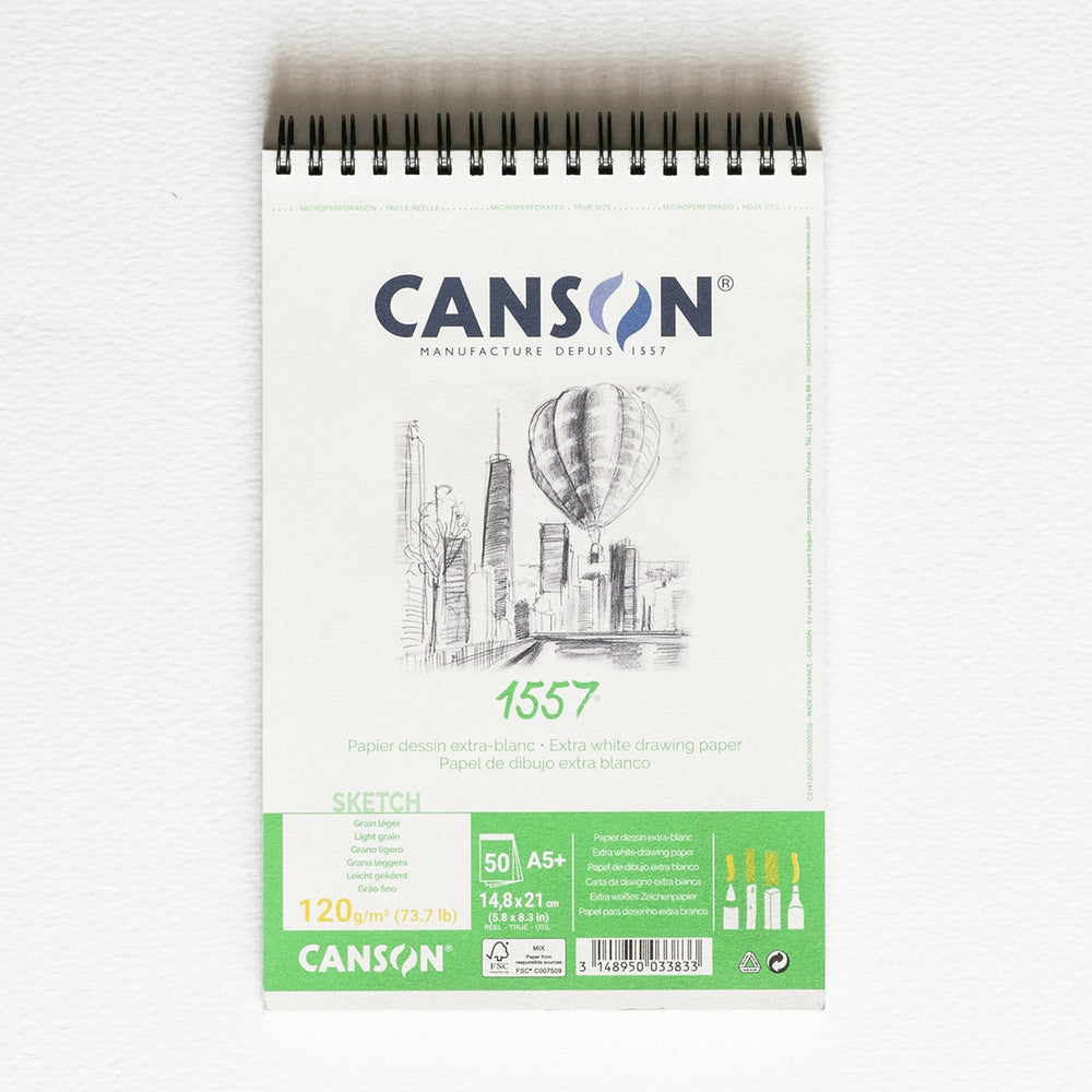 Zeichenblock 1557 A5 120 g. 50 Blatt Canson (2)