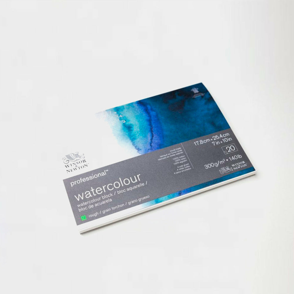 Aquarell Spiralblock Fein 300 g. 15 X 25 20h Winsor & Newton (1)