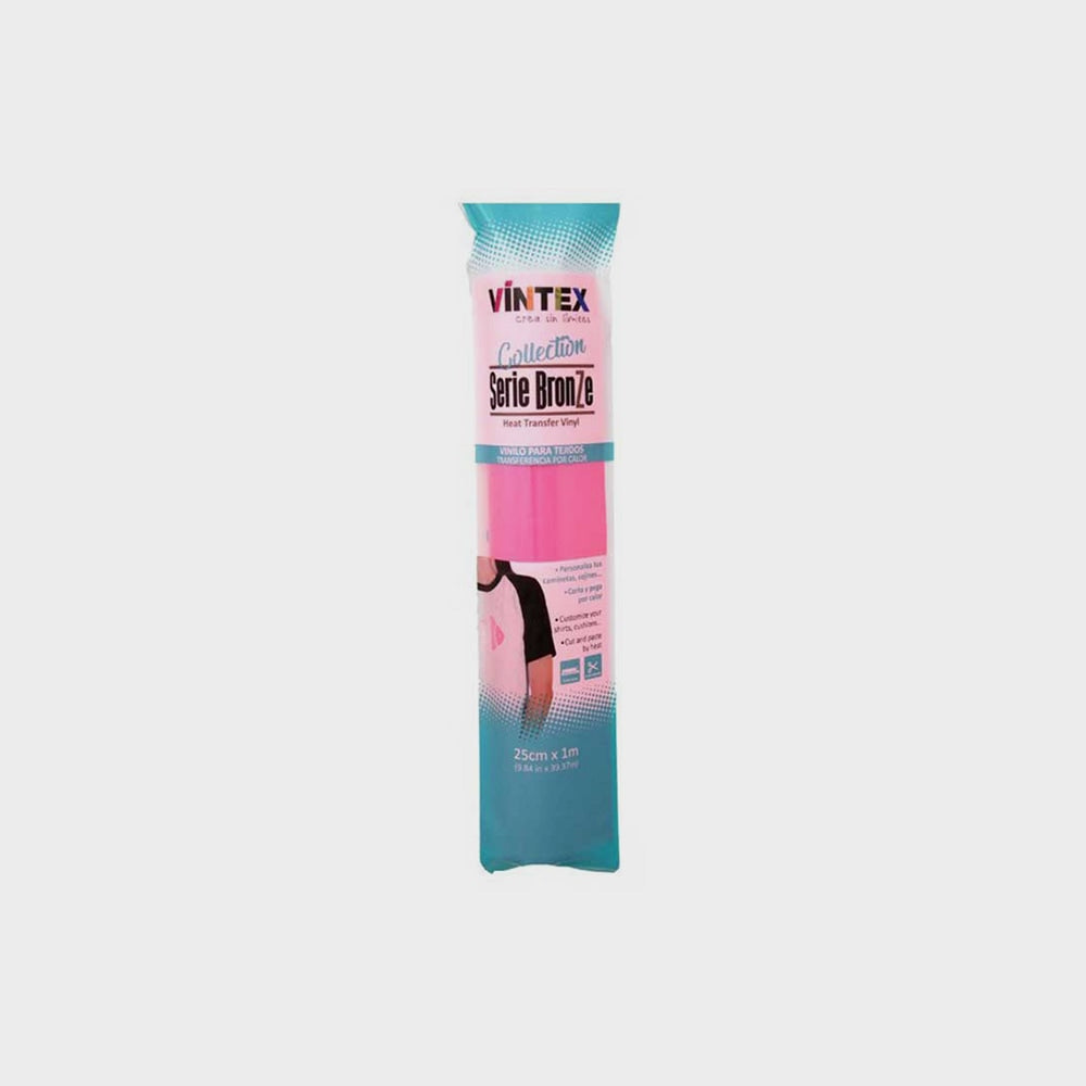 Textilvinyl Serie Bronze Neon-Rosa Vintex