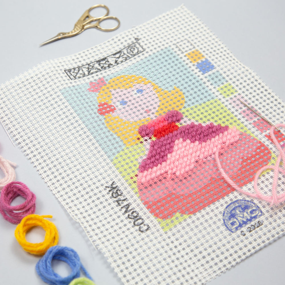 Set Halbstich Kinder Prinzessin Lilou Dmc (1)