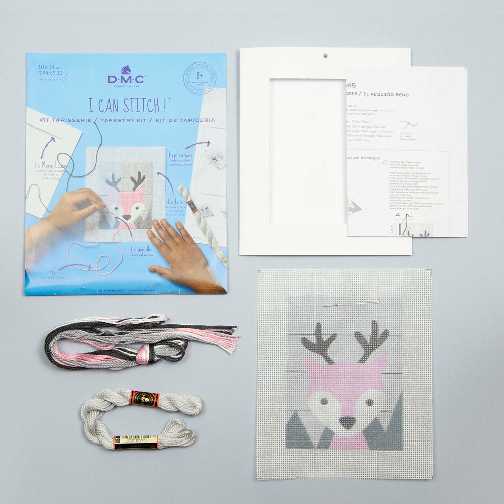 Set Spannstich Kinder Das Rentier Dmc