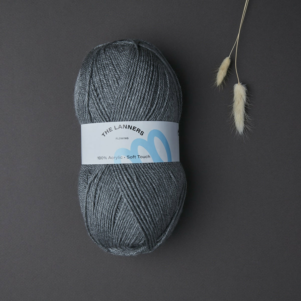 Wollknäuel Flowing Med Grey 785 The Lanners