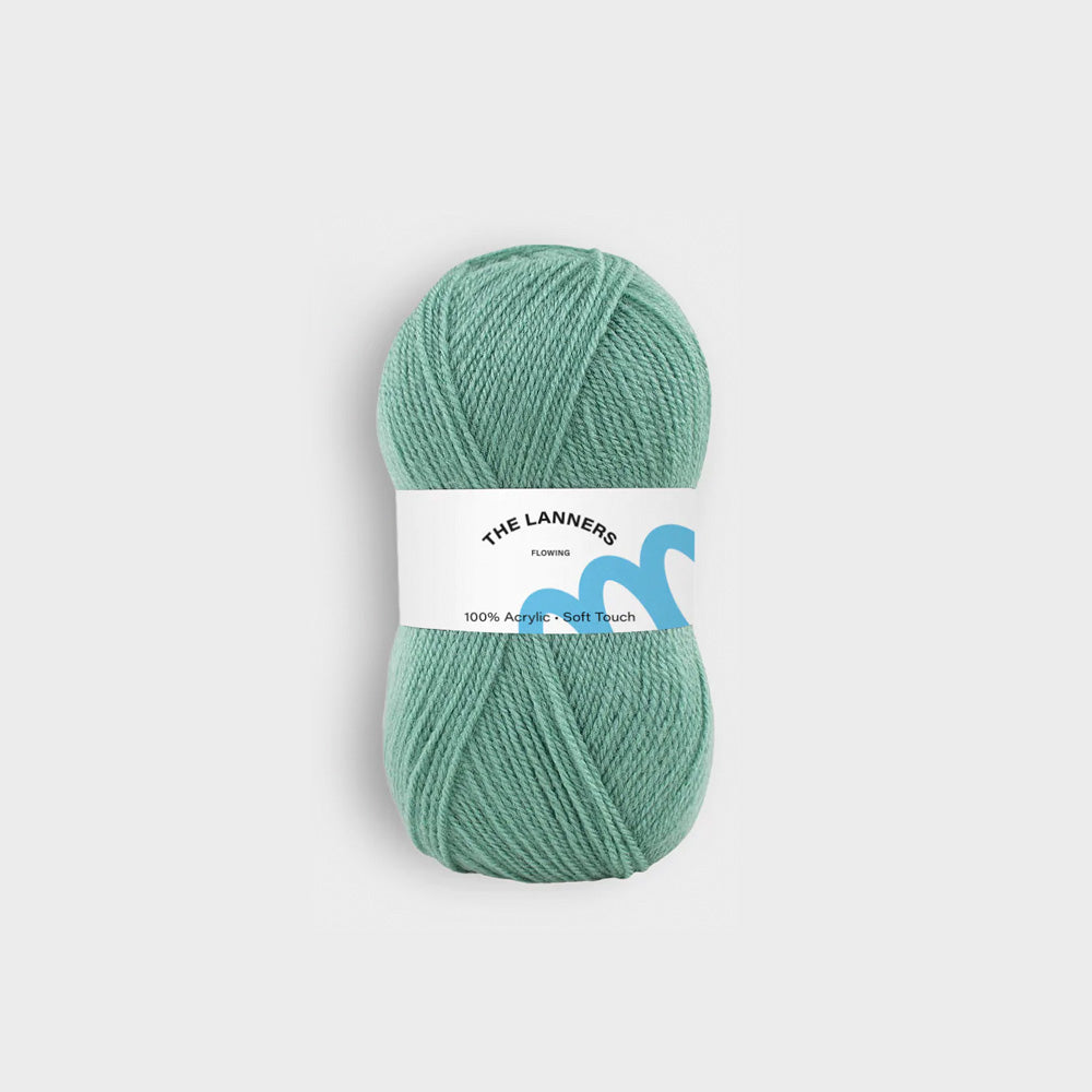 Wollknäuel Flowing Greenish Grey 510 The Lanners