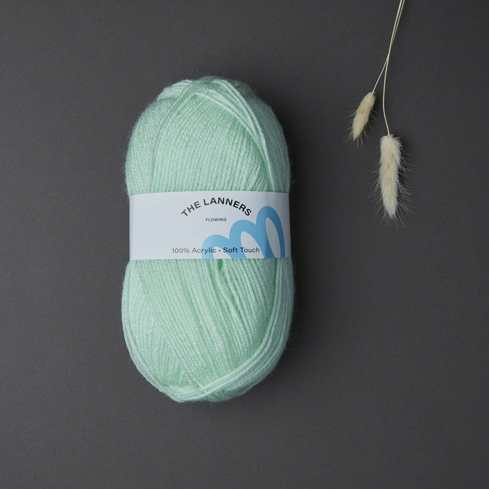 Wollknäuel Flowing Powder Green 732 The Lanners