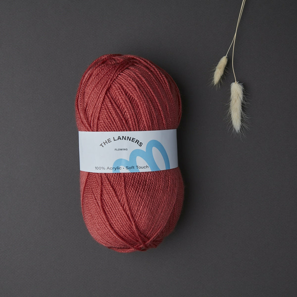 Wollknäuel Flowing Gum Pink 640 The Lanners