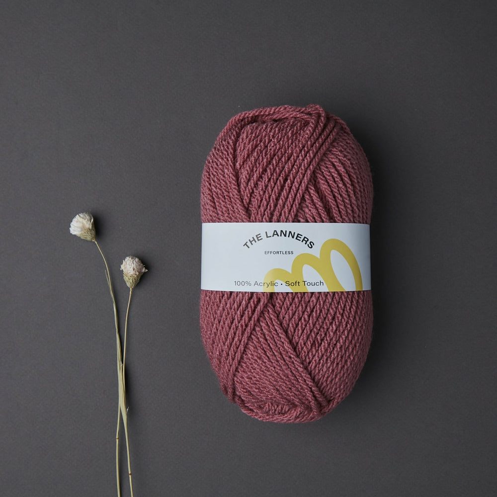 Wollknäuel Effortless Vintage Pink 563 The Lanners