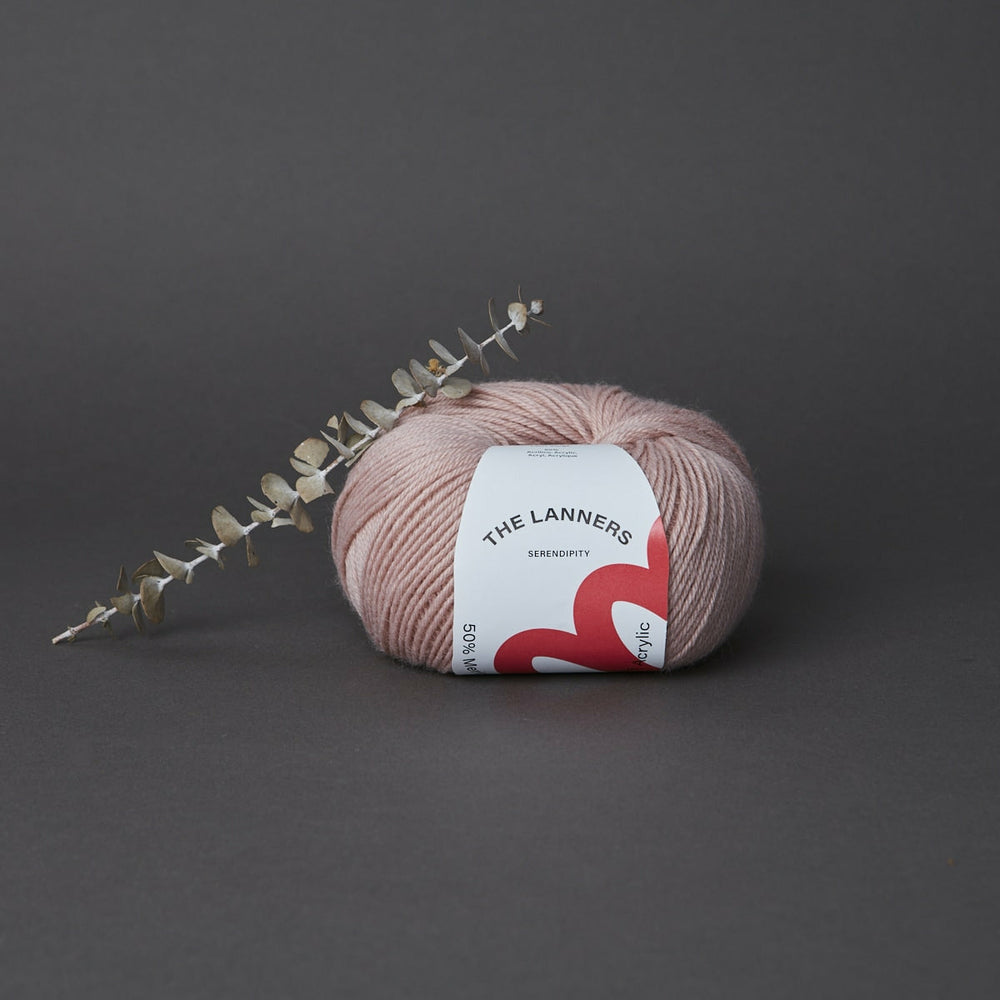 Wollknäuel Serendipity Vintage Pink 855 The Lanners