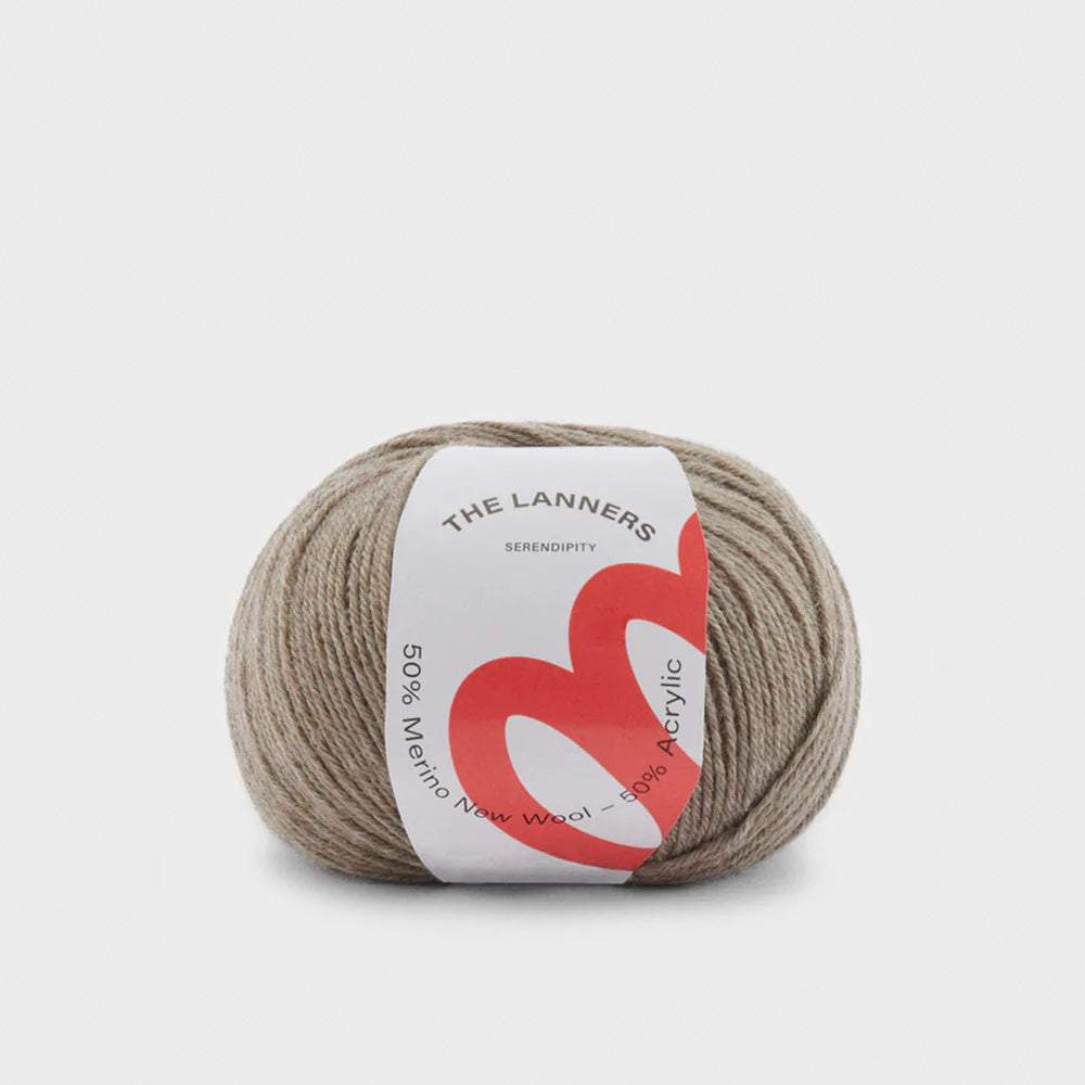 Wollknäuel Serendipity Light Taupe 700 The Lanners