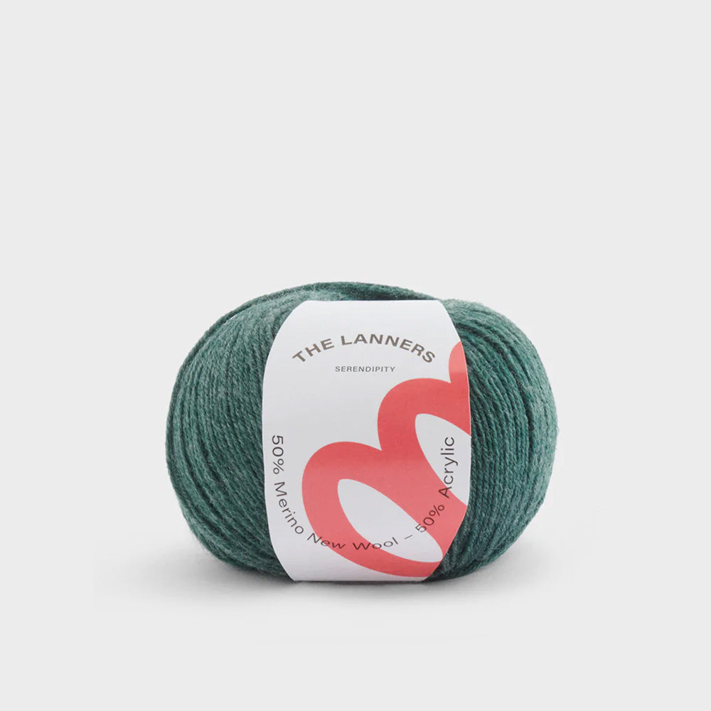 Wollknäuel Serendipity Greenish Grey 533 The Lanners