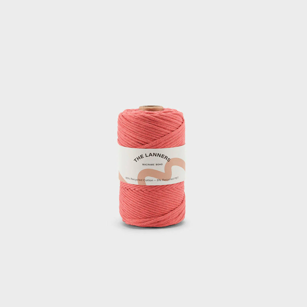 Knäuel Makramee Boho Cream Pink The Lanners