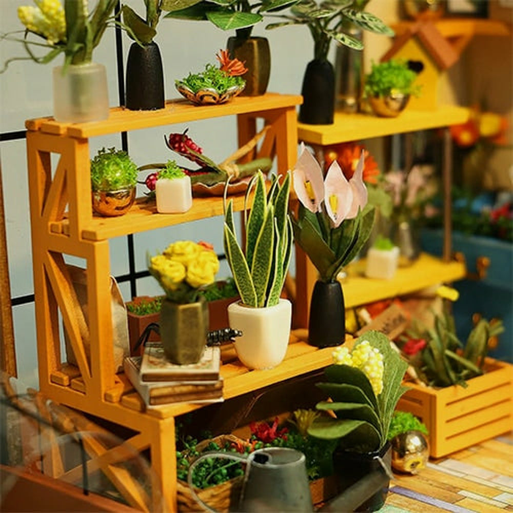 Modell Miniatur Kathys Green House Von Robotime (1)