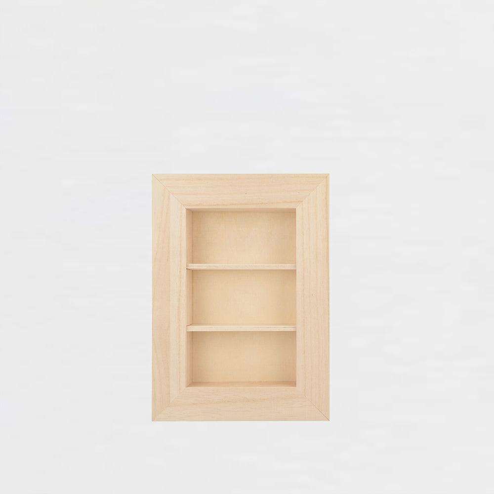 Vitrine aus Holz Zum Aufhängen Von Artemio