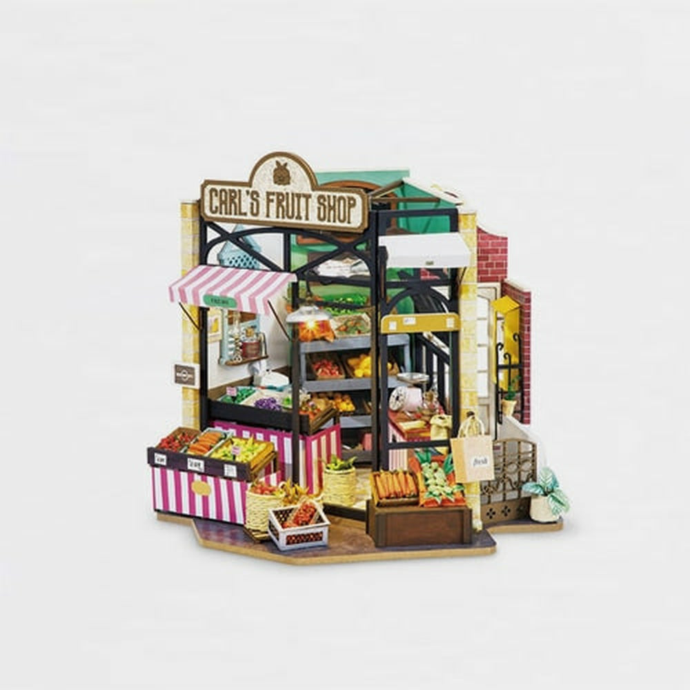 Modell Carl's Fruit Shop Von Robotime