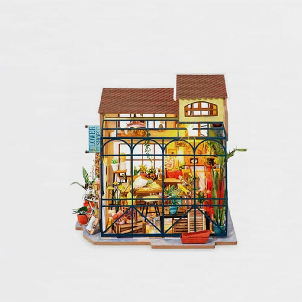 Modell Miniatur Blumenladen Emily Von Robotime (1)
