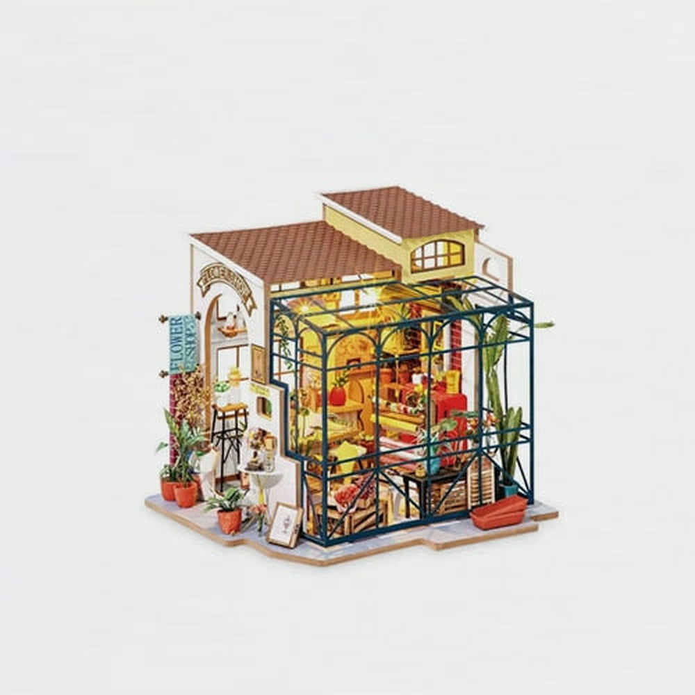 Modell Miniatur Blumenladen Emily Von Robotime