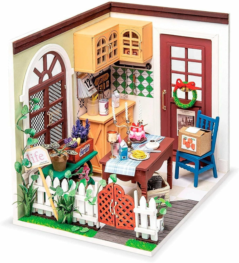 Modell Miniatur Esszimmer Charlie Von Robotime (1)
