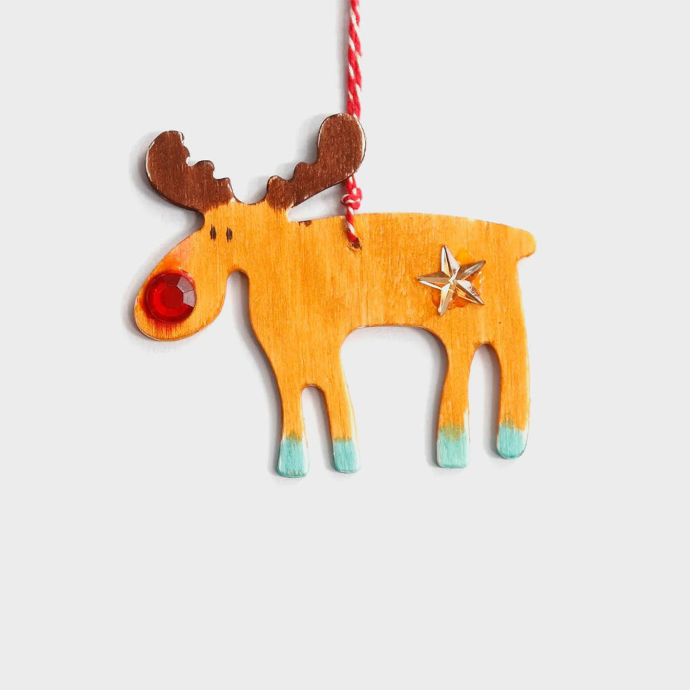 Weihnachtsanhänger aus Holz (3)