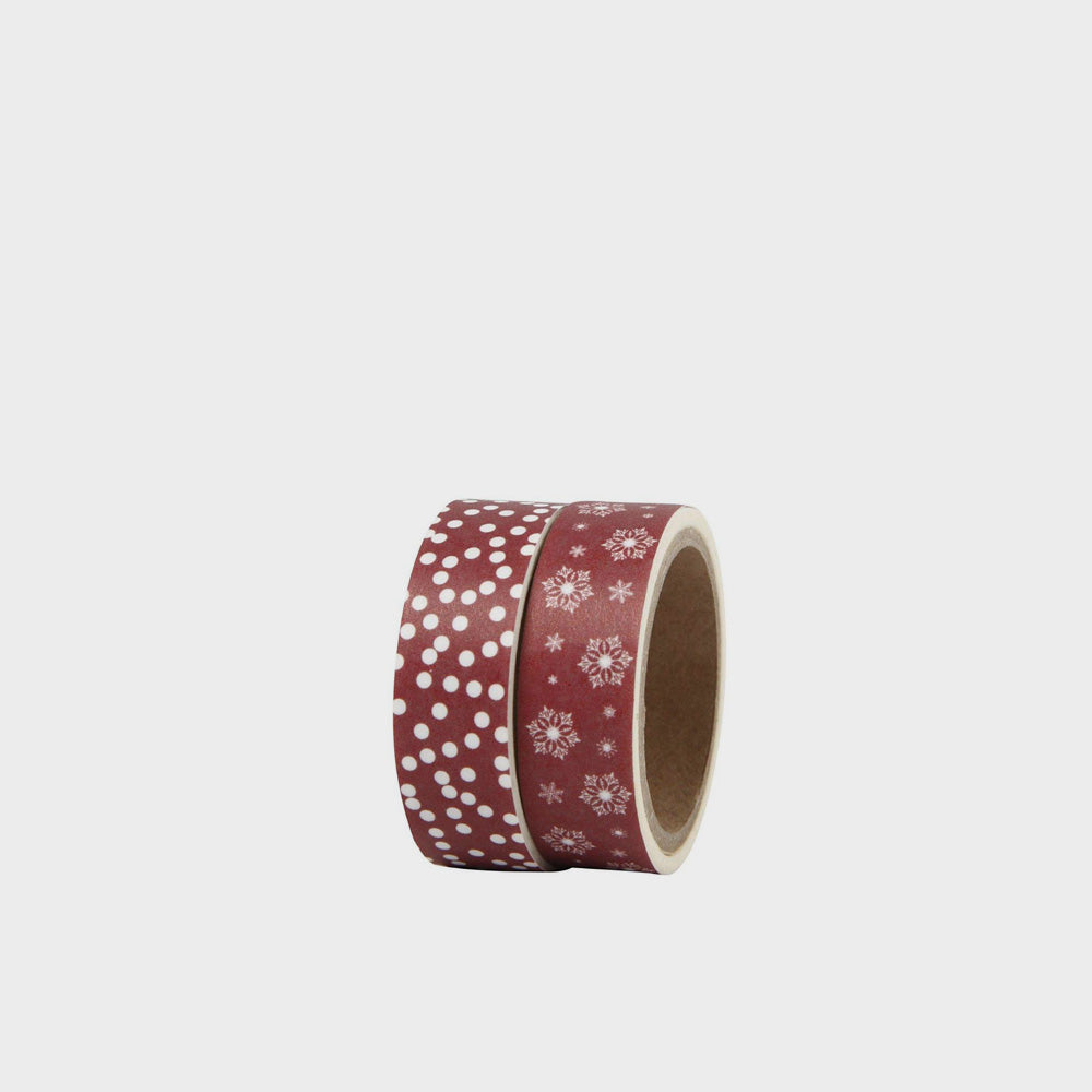 Klebeband Washi Tape Weihnachten Schneeeflocken (1)
