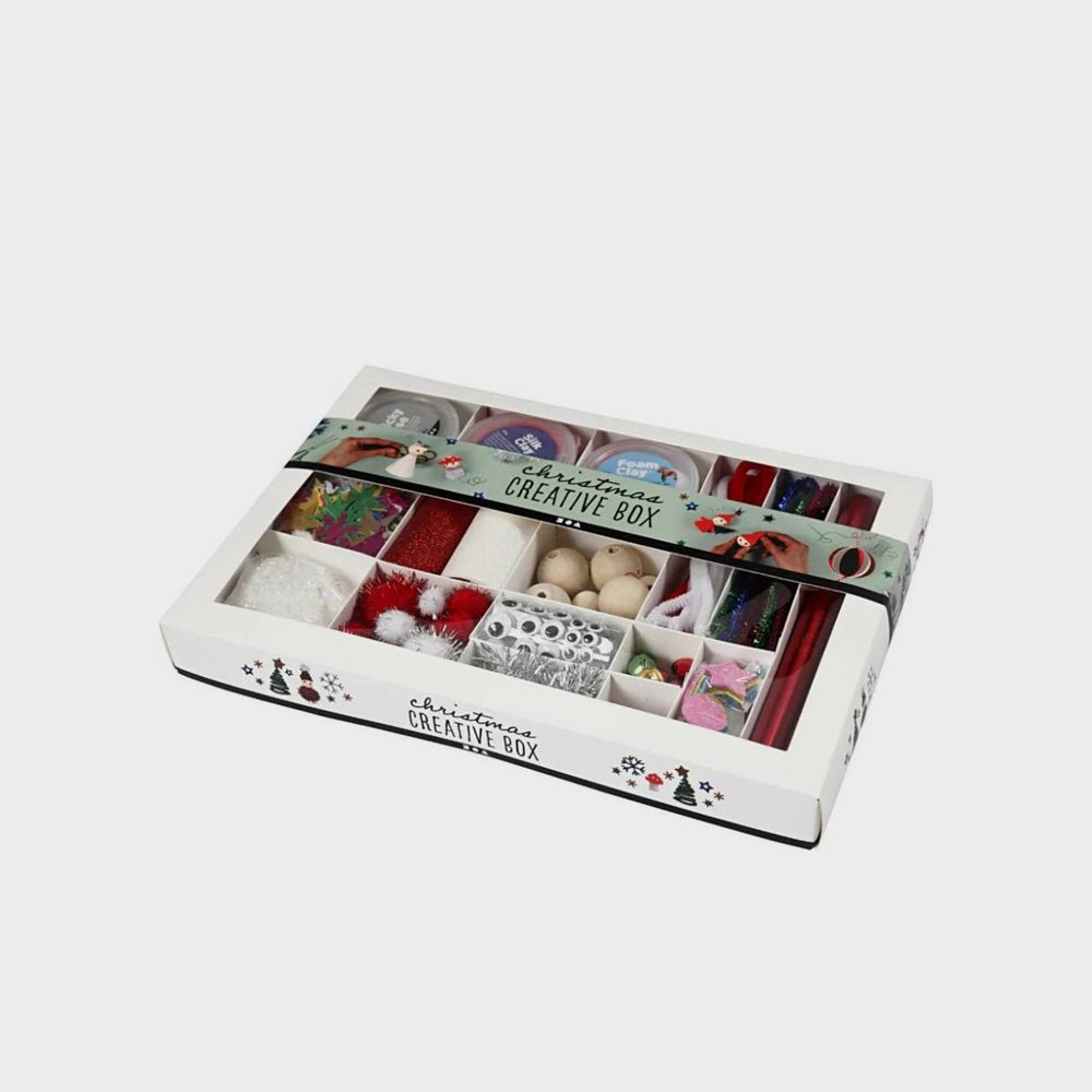 Wintermagieschaumstoff-Box