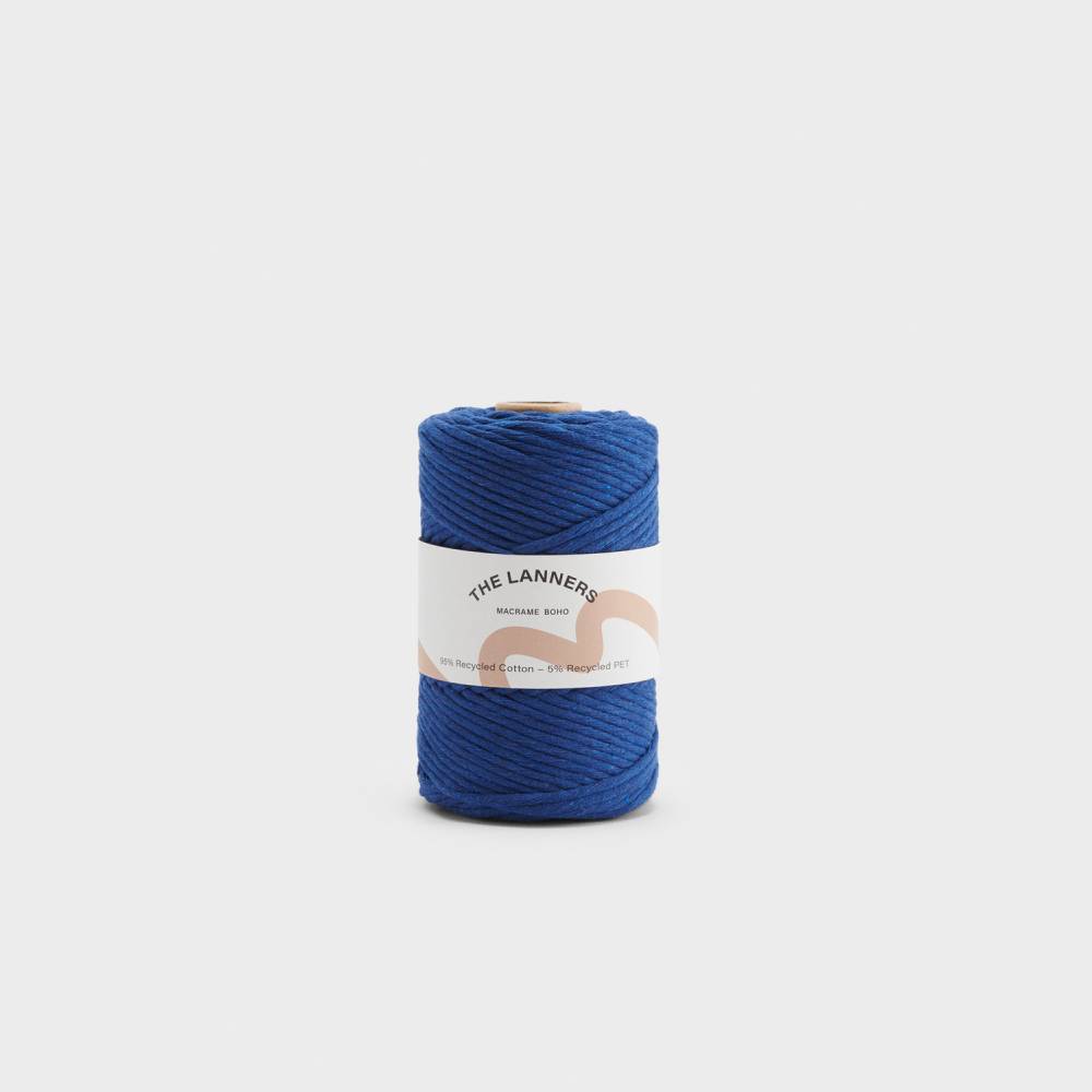 Knäuel Makramee Boho Dark Blue The Lanners