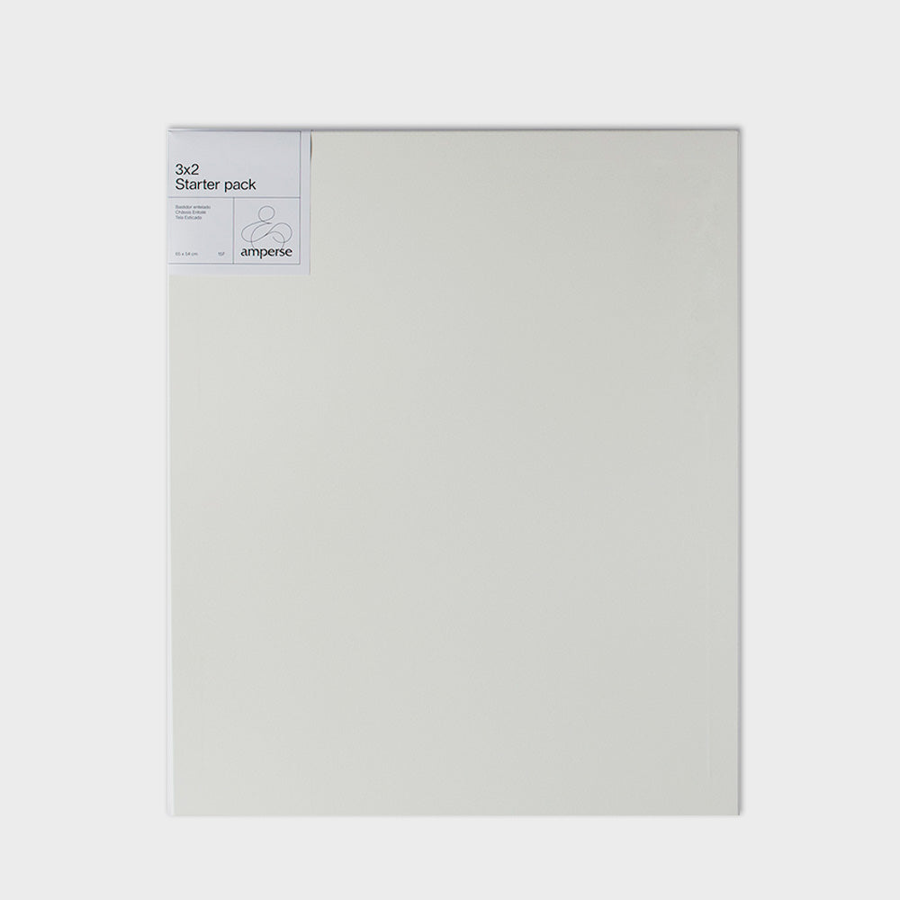 3x2 Baumwoll-Leinwände, 65 x 54 cm, Amperse