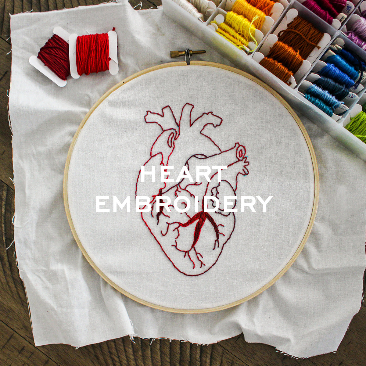 HEART EMBROIDERY