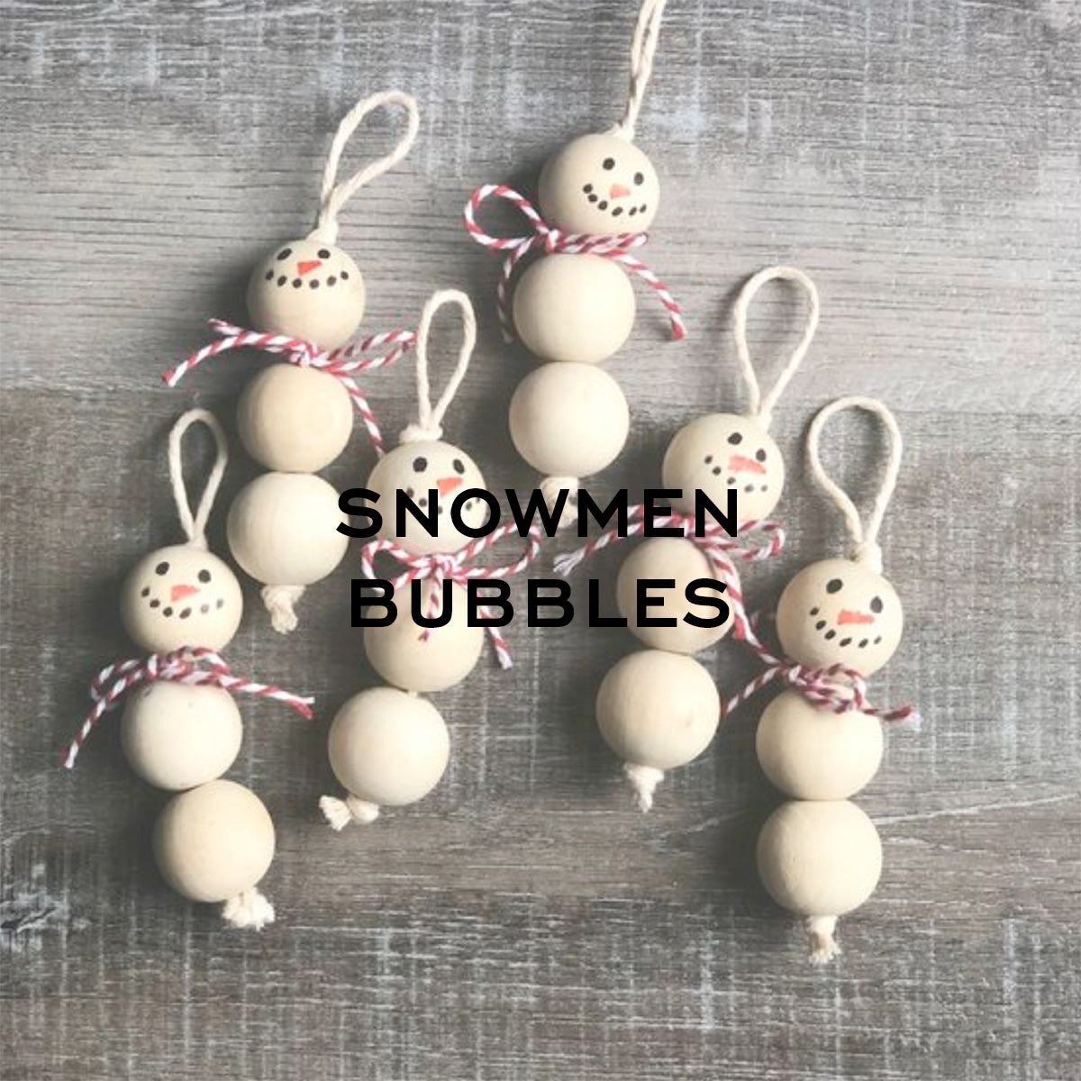 Snowmen Bubbles