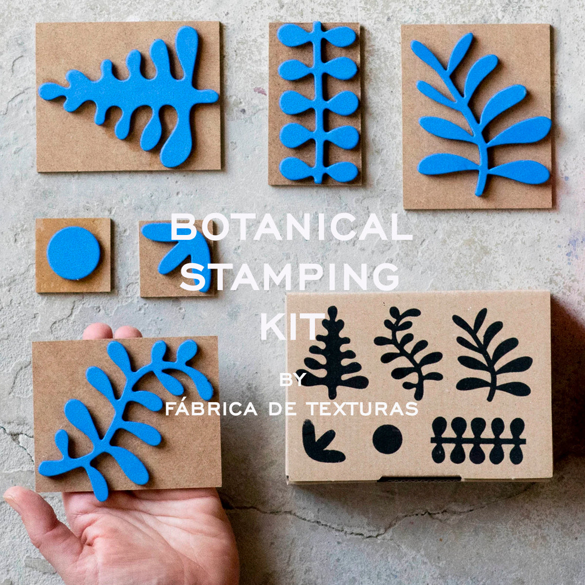 Botanical Stamping Tote