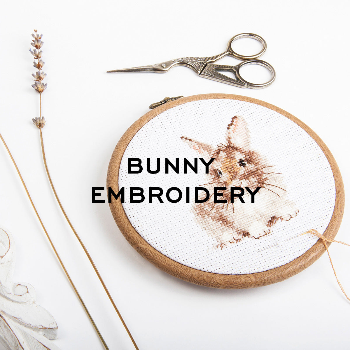 Bunny embroidery