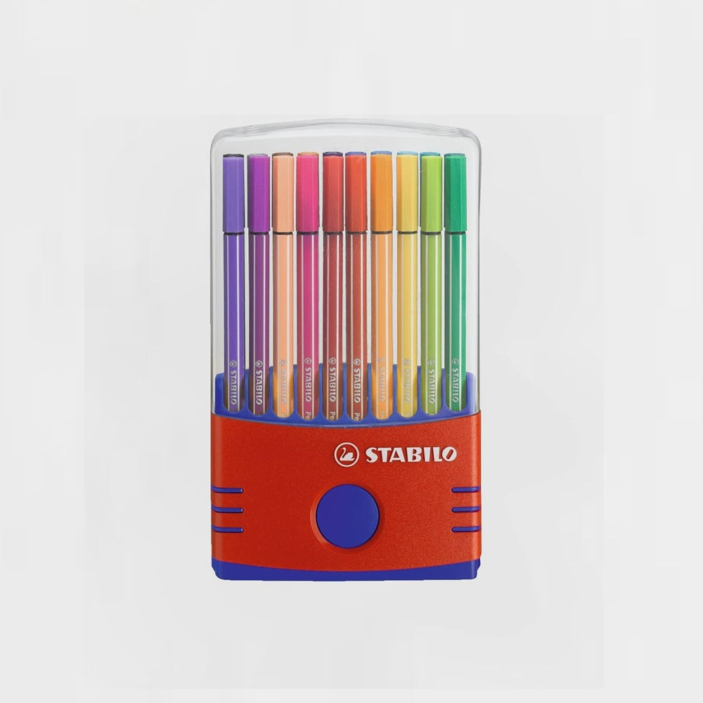 Etui mit 20 Filzstiften Stabilo Pen 68
