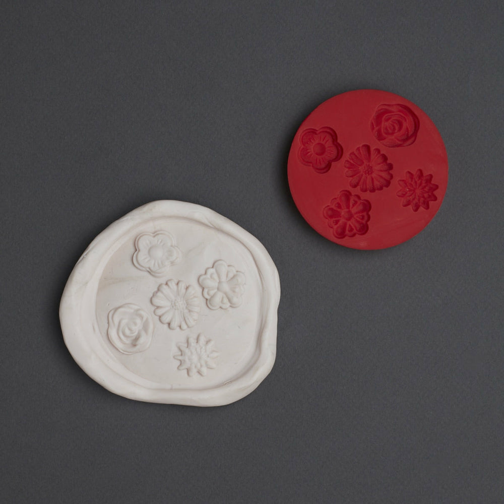 Silikonform Blumen Fimo (1)