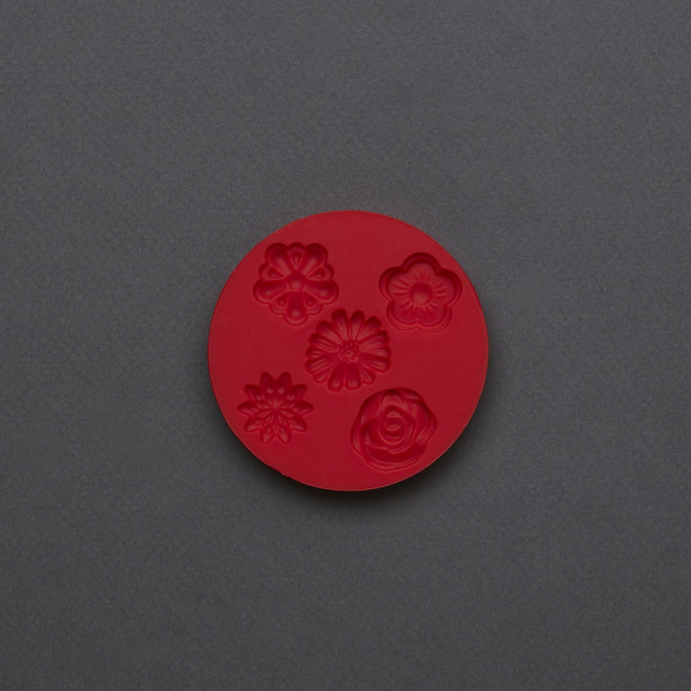 Silikonform Blumen Fimo