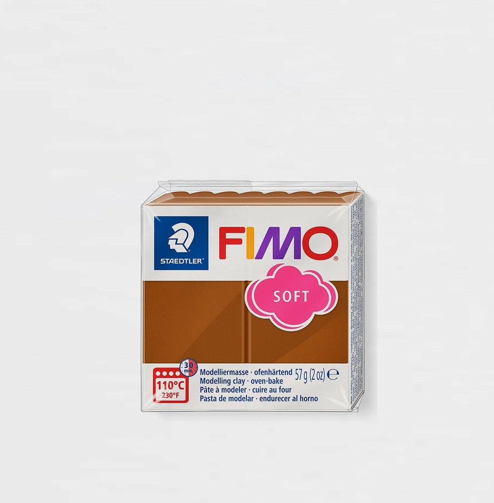 Modellierpaste Fimo Soft Karamellbraun 7 57 g.