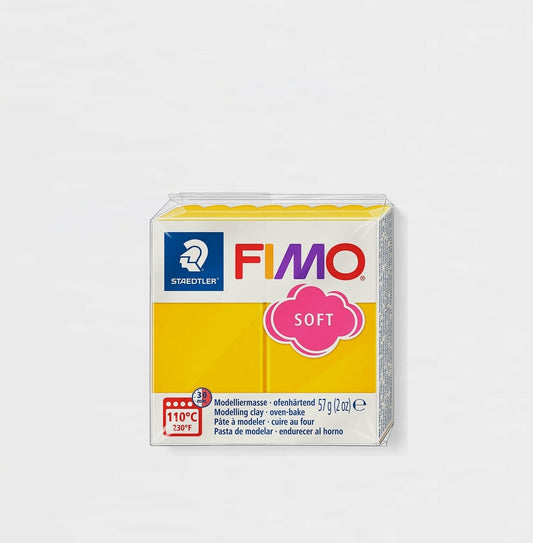 Modellierpaste Fimo Soft Sonnenblumengelb 16 57 g.