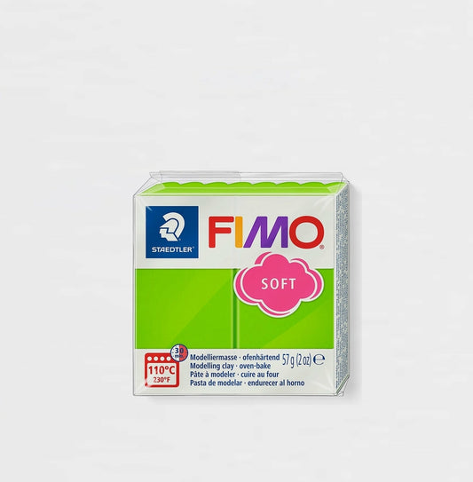 Modellierpaste Fimo Soft Apfelgrün 50 57 g.
