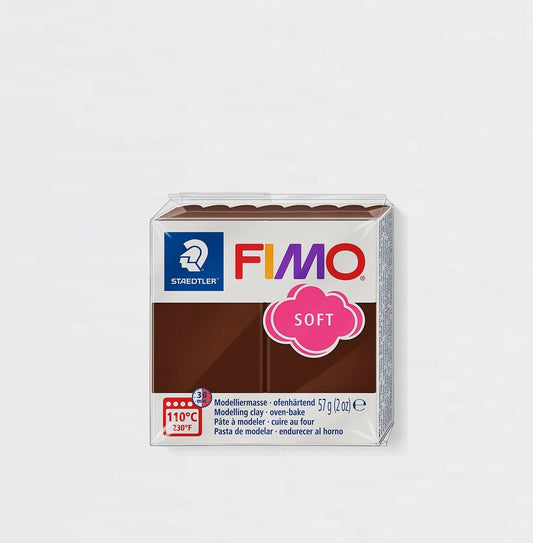 Modellierpaste Fimo Soft Schokobraun 75 57 g.