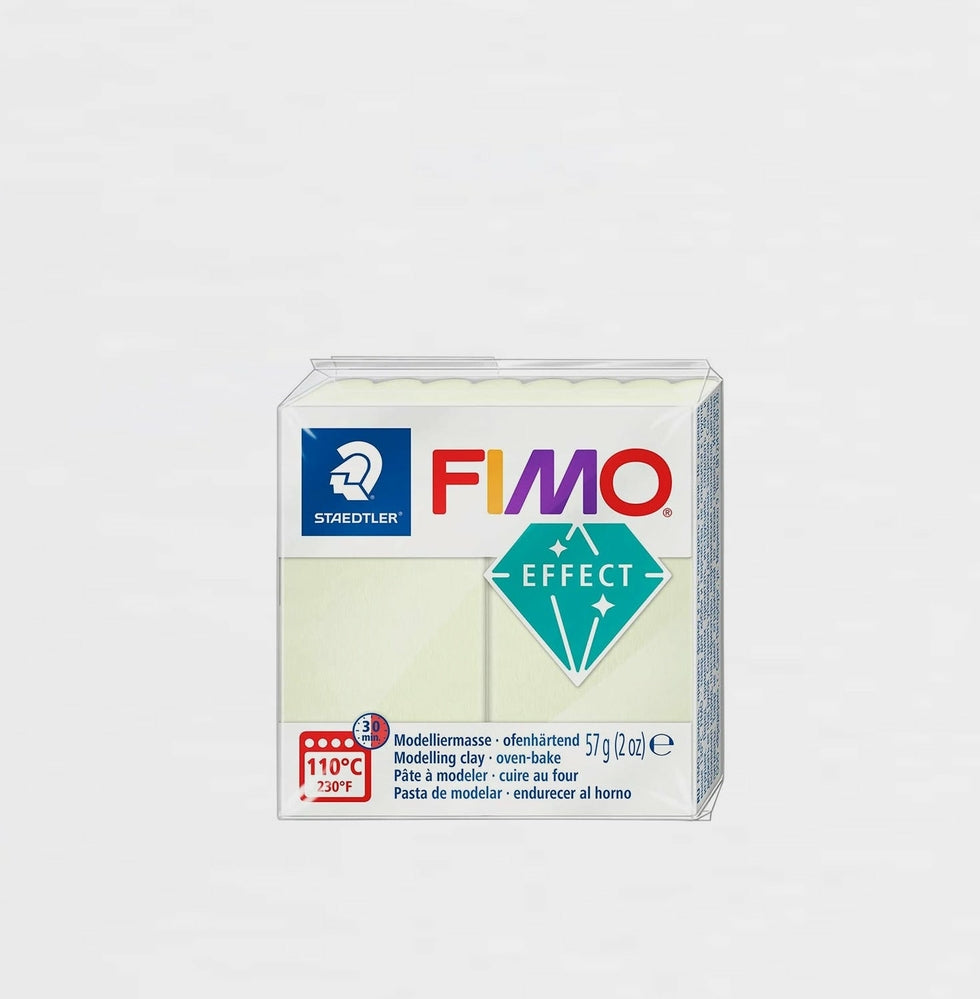 Modelliermasse Fimo Glitter Effect 04 Fluoreszierend 57 g. (1)