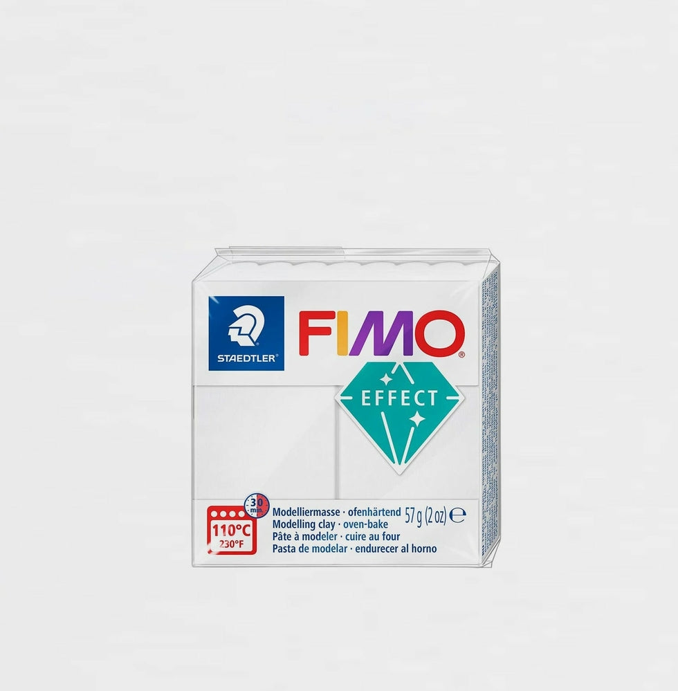 Modellierpaste Fimo Translucent Effect 014 Weiss 57 g. (1)