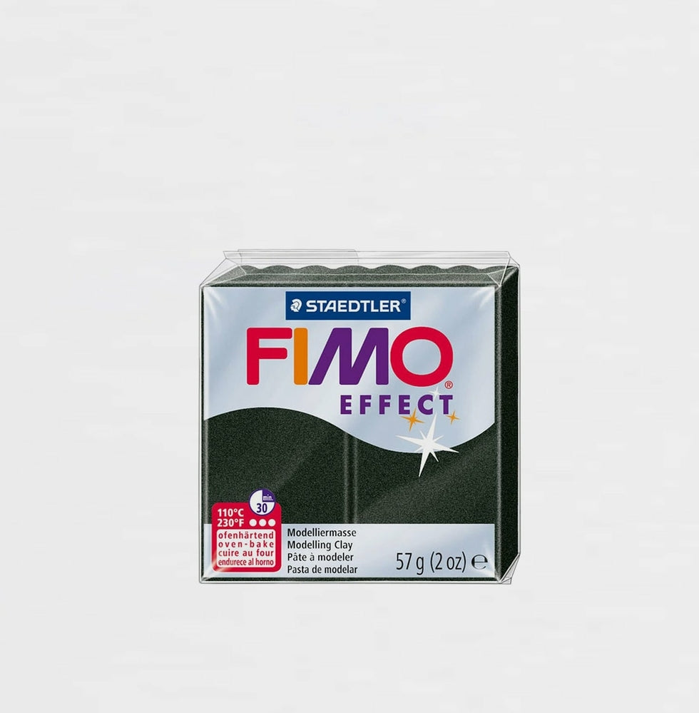 Modellierpaste Fimo Metallic-Effekt 907 Schwarze Perle 57 g.