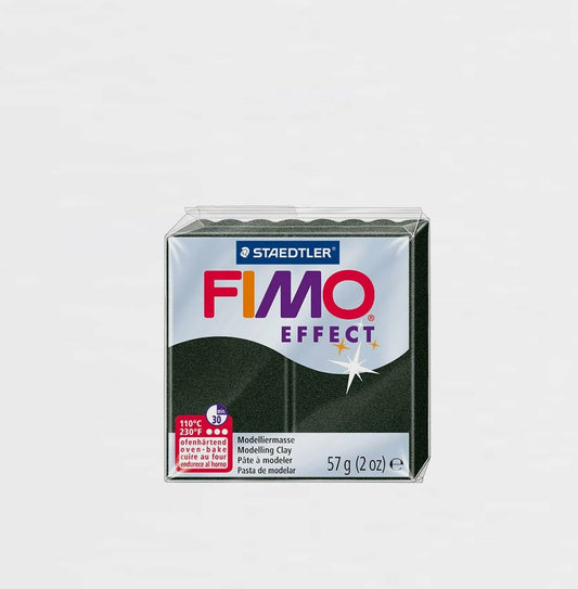 Modellierpaste Fimo Metallic-Effekt 907 Schwarze Perle 57 g.