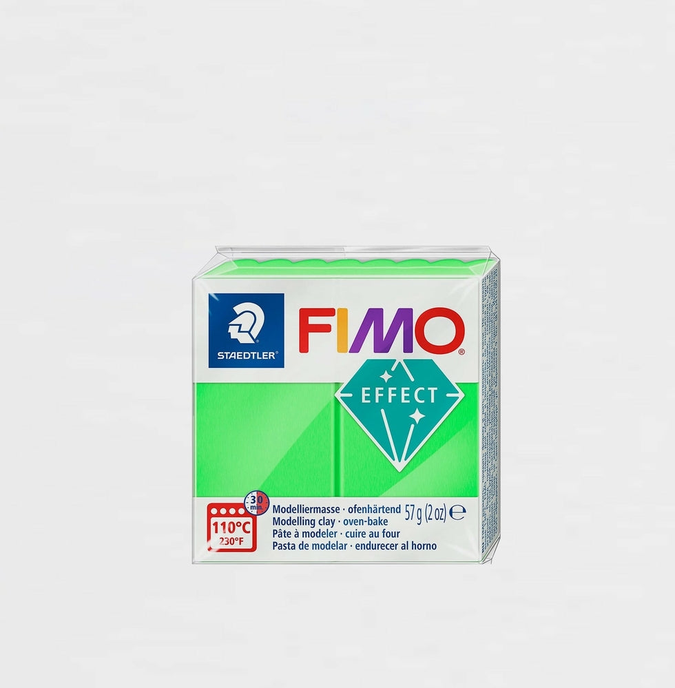 Modelliermasse Fimo Neon Effect 501 Grün 57 g.