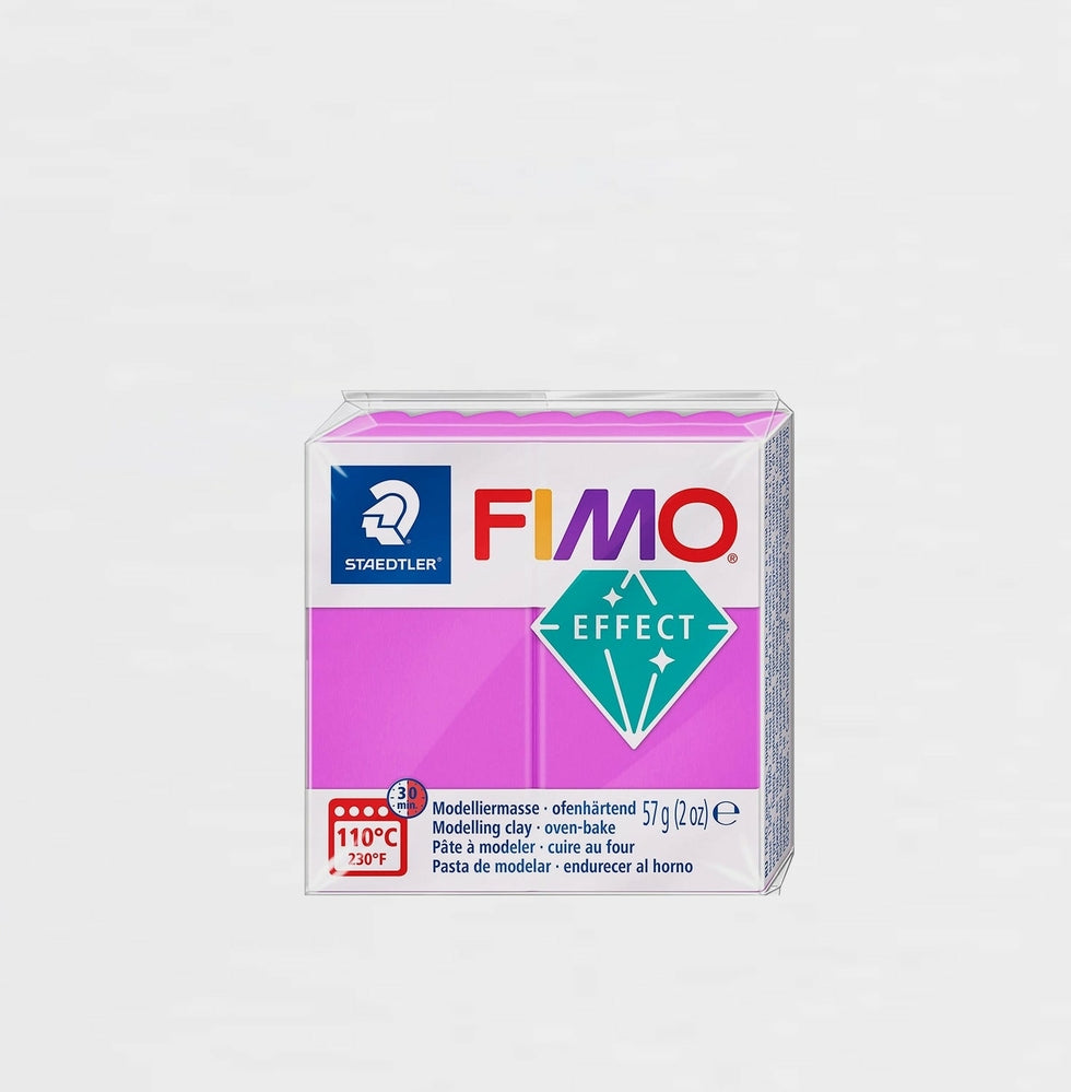 Modelliermasse Fimo Neon Effect 601 Purpur 57 g.