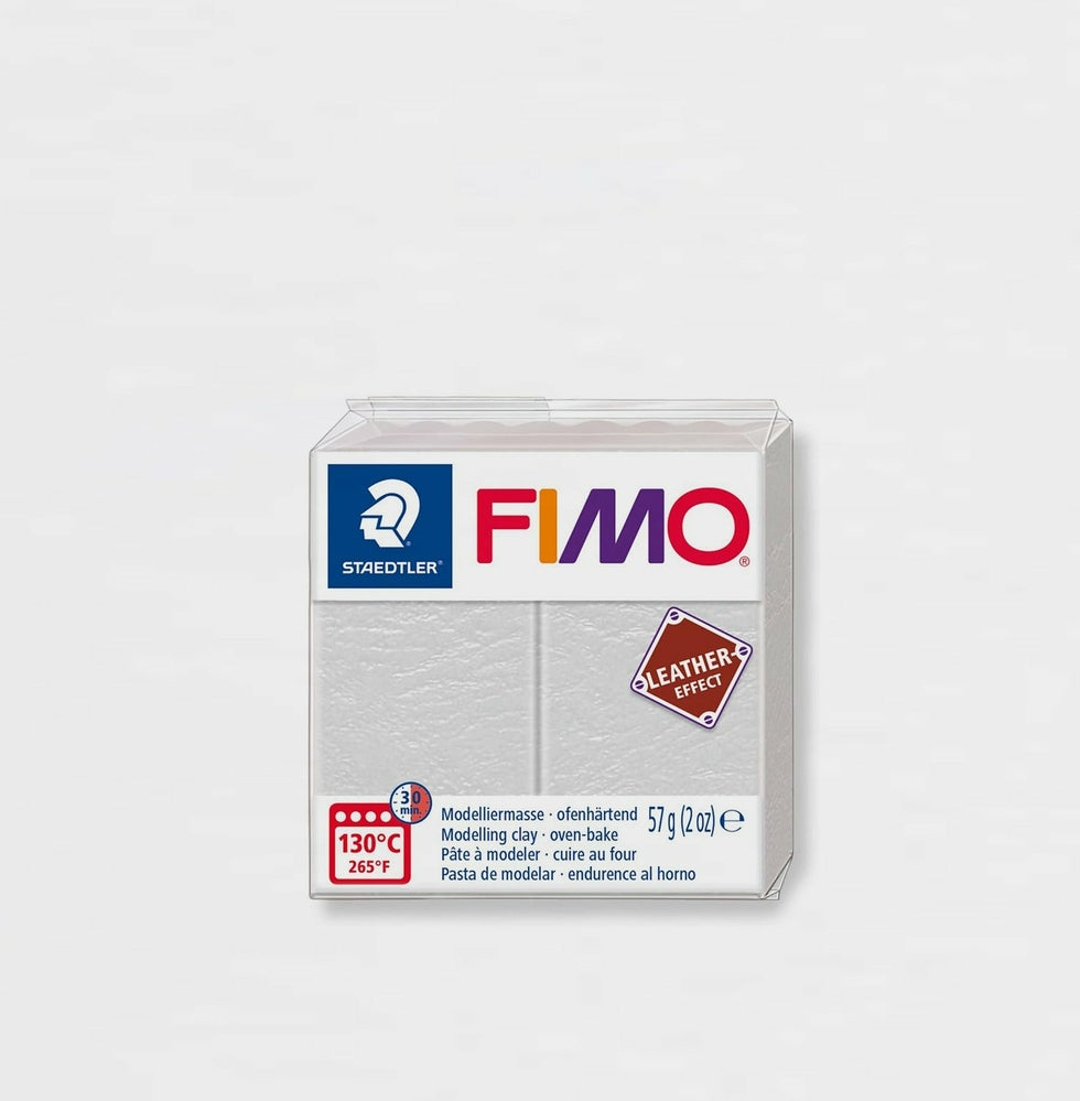 Modellierpaste Fimo Ledereffekt 029 Elfenbein 57 g.