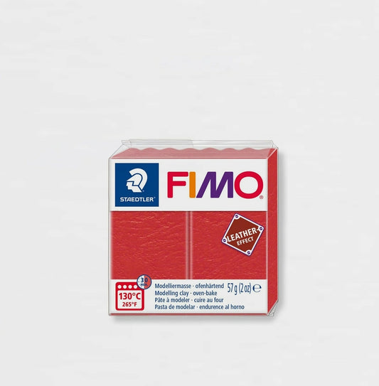 Modellierpaste Fimo Ledereffekt 249 Wassermelone 57 g.