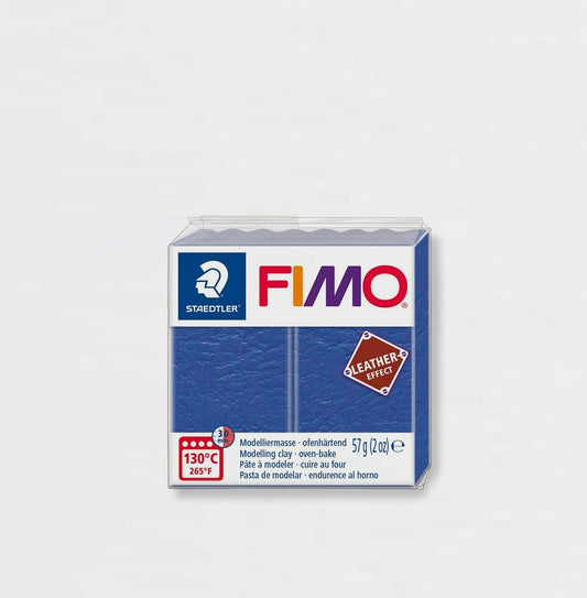 Modellierpaste Fimo Ledereffekt 309 Indigo 57 g.