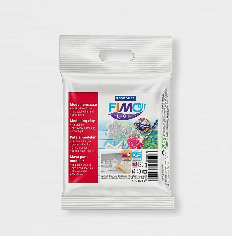 Modelliermasse Weiss Fimo Air Light 125 g.