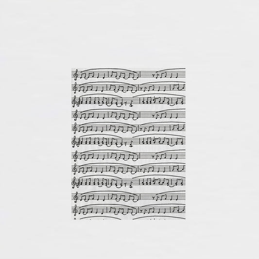 Décopatch Blatt 468 Musiknoten 30 X 40