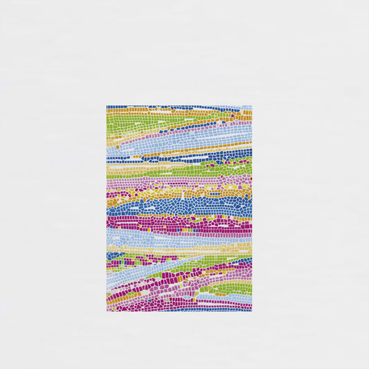 Das Décopatch Blatt 506 Mosaik Bunt 30 X 40